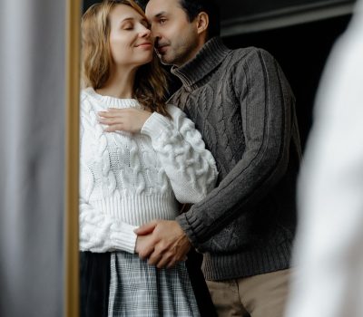 family, married couple, husband and wife, spouses, heat, love story, relationship, tenderness, marriage, family portrait, family photo, kiss, family evening, embrace